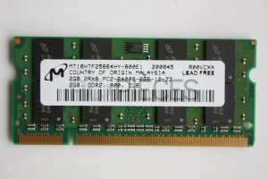 Memoire SIMM Toshiba Satellite P300