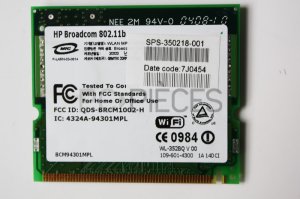 Carte WIFI HP Pavilion DV5000