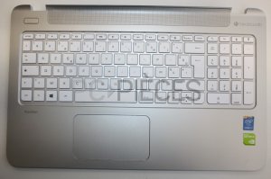 Clavier HP Pavilion 15-R015NF avec plasturgie grise