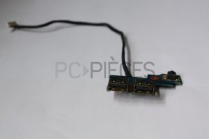 Carte 2 ports USB + bouton d\'allumage Samsung NP 300E7A