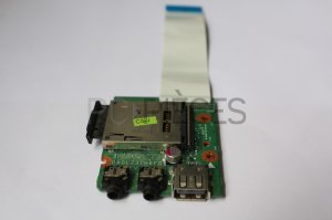 Carte prise USB + son + lecteur carte SD pour Lenovo Ideapad Z58