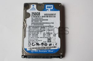 Disque SATA 2\"1/2 Western Digital 250 Go