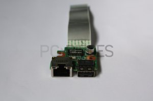 Carte port USB + RJ45 avec nappe HP Pavilion 17