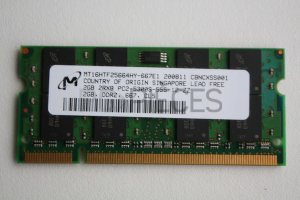 Memoire SIMM Packard Bell Easynote Minos GP3W