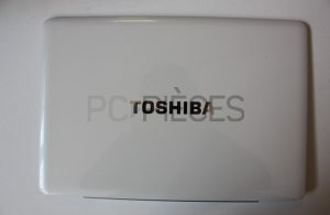 Plasturgie arriere ecran BLANC Toshiba Satellite A500