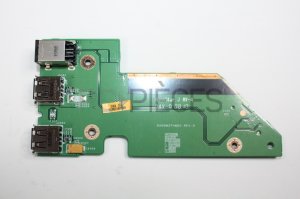 Carte 2 ports + connecteur d\'alimentation USB Dell Inspiron 1735