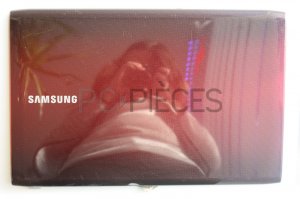 Plasturgie arriere ecran Rouge Samsung NP R730