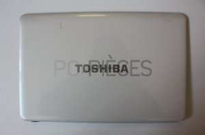 Plasturgie arriere ecran BLANC Toshiba Satellite L655D