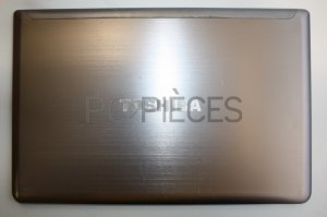 Plasturgie arriere GRISE ecran Toshiba Satellite P850
