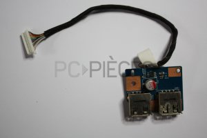 Carte 2 ports + cable USB Acer Aspire 5738ZG