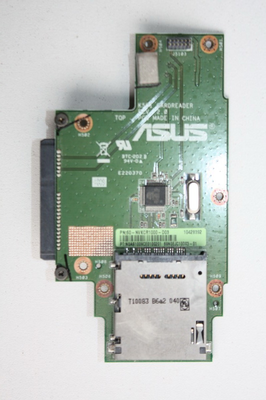 Connecteur disque SATA + lecteur de carte Asus X 5DAF