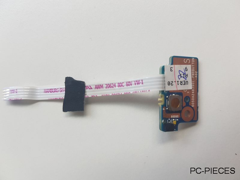 Carte bouton d'allumage HP Elitebook 2570p Carte bouton d'allumage HP Elitebook 2570p