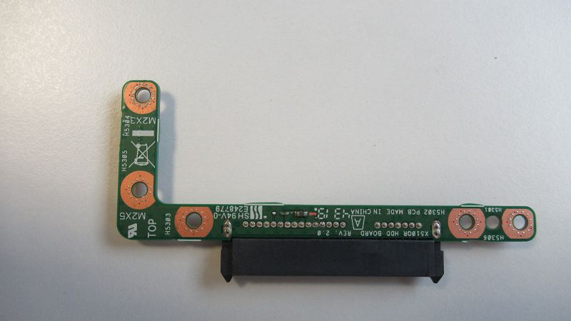 Carte connecteur disque SATA Asus A510Q Carte connecteur disque SATA Asus A510Q