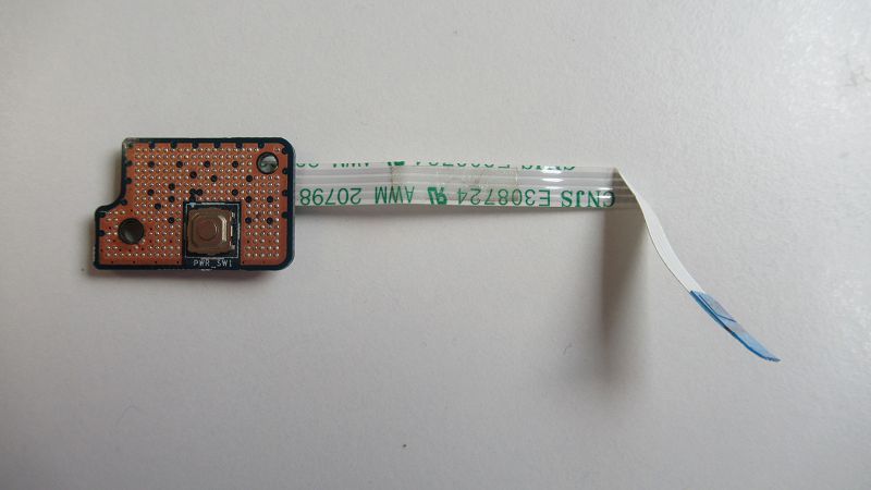 Carte bouton d'allumage Toshiba Satellite L850 Carte bouton d'allumage Toshiba Satellite L850
