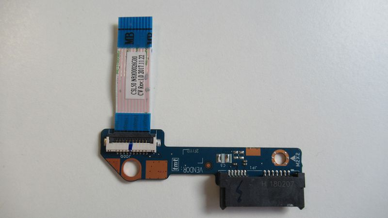 Carte connecteur Lecteur DVD vers carte mere HP Pavillon 15-BS07 Carte connecteur Lecteur DVD vers carte mere HP Pavillon 15-BS07