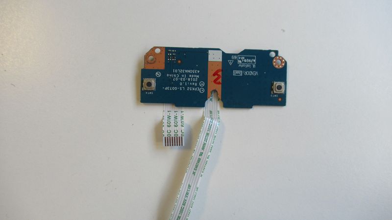 Ensemble de boutons Touchap HP Pavilion 15-DBOO35NF Ensemble de boutons Touchap HP Pavilion 15-DBOO35NF