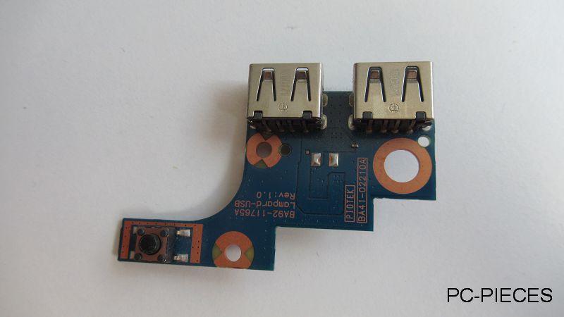 Carte 2 prises USB+ bouton d'allumage Samsung NP 270E5C