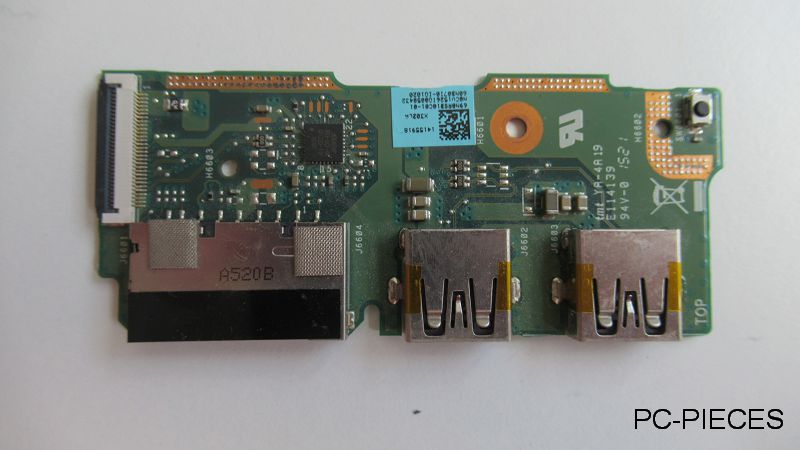Carte 2 prises USB+ lecteur de carte SD pour Asus X 302LJ Carte 2 prises USB+ lecteur de carte SD pour Asus X 302LJ