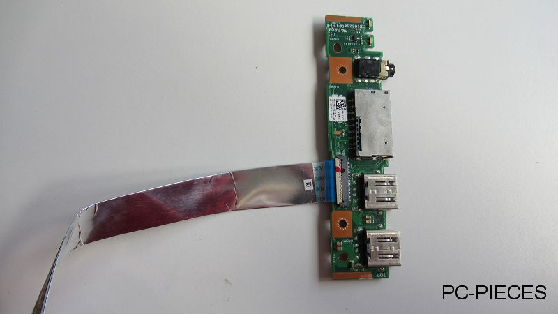 Carte 2 prises USB + son + lecteur de carte SD pour Asus N 705U Carte 2 prises USB + son + lecteur de carte SD pour Asus N 705U