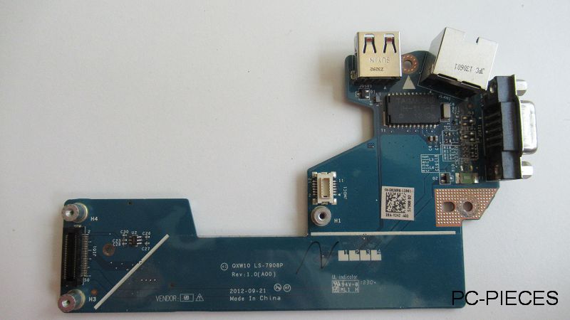 Carte Ethernet + VGA + USB pour Dell latitude E5530 Carte Ethernet + VGA + USB pour Dell latitude E5530