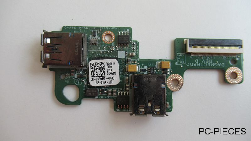 Carte 2 prises USB pour Dell XPS L502X Carte 2 prises USB pour Dell XPS L502X