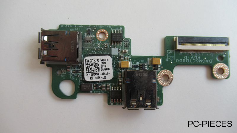 Carte 2 prises USB pour Dell XPS L502X