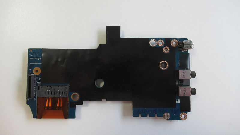 Carte audio pour lecteur SD + 2 sorties sons pour HP Elitebook 8