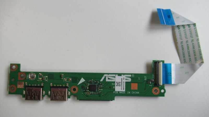 Carte 2 prises USB+ lecteur de carte SD pour Asus S 410U Carte 2 prises USB+ lecteur de carte SD pour Asus S 410U