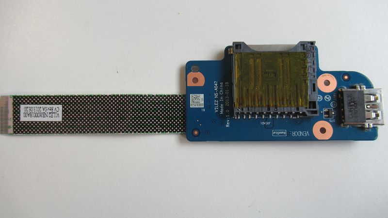 Carte port USB + carte SD Lenovo Thinkpad E531 Carte port USB + carte SD Lenovo Thinkpad E531