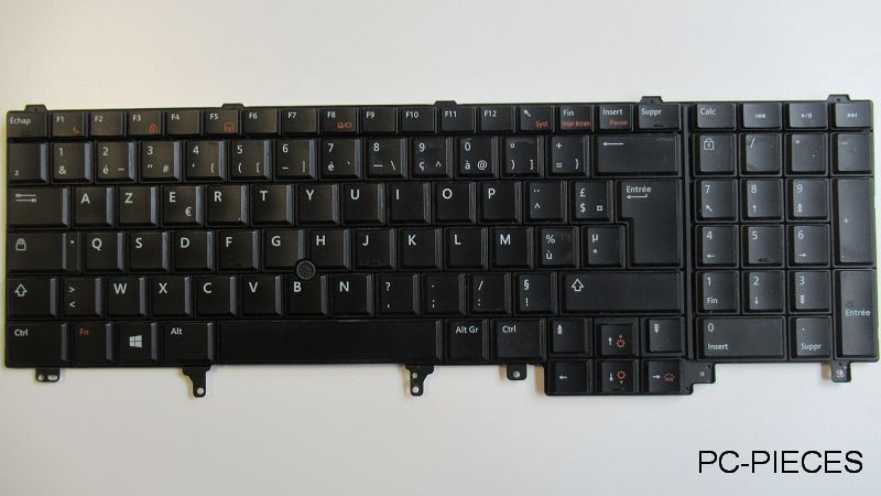 Clavier Dell Latitude retroeclaire E5530