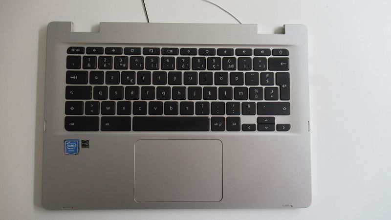 Clavier Asus C 423N avec plasturgie Grise Clavier Asus C 423N avec plasturgie Grise