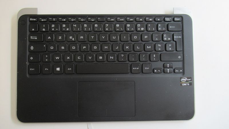 Clavier Dell XPS13-L322X avec plasturgie Noire Clavier Dell XPS13-L322X avec plasturgie Noire