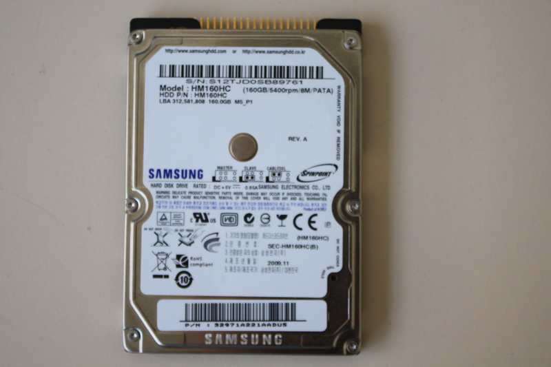 Disque IDE 2"1/2 Samsung 160 GB