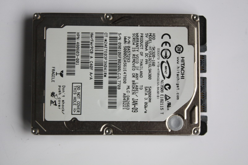 Disque SATA 2"1/2 Hitachi 160 Go