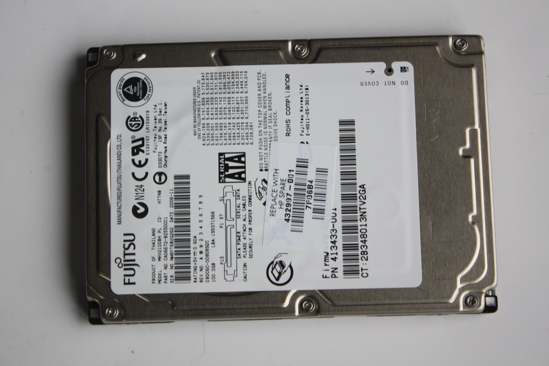 Disque SATA 2"1/2 Fujitsu 100 Go