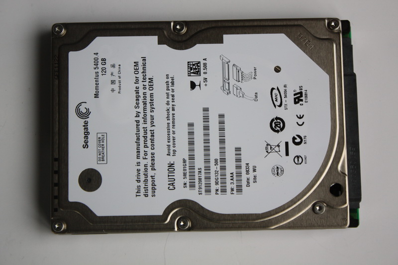 Disque SATA 2"1/2 Seagate 120 Go