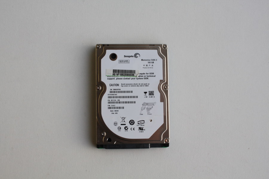 Disque SATA 2"1/2 Seagate 160 Go