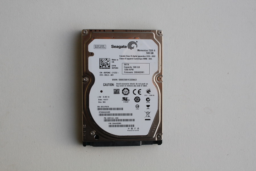 Disque SATA 2"1/2 Seagate 500 Go Disque SATA 2"1/2 Seagate 500 Go