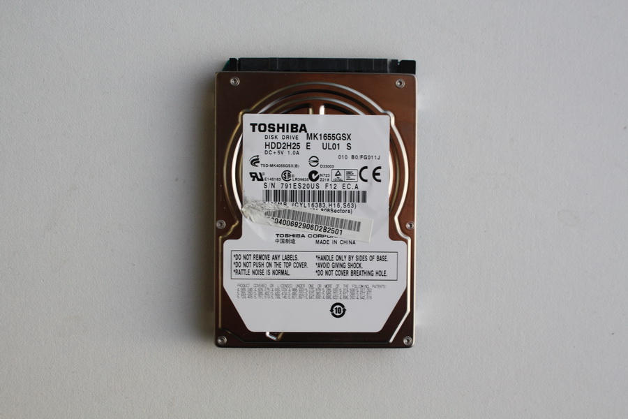 Disque SATA 2"1/2 TOSHIBA 160 Go