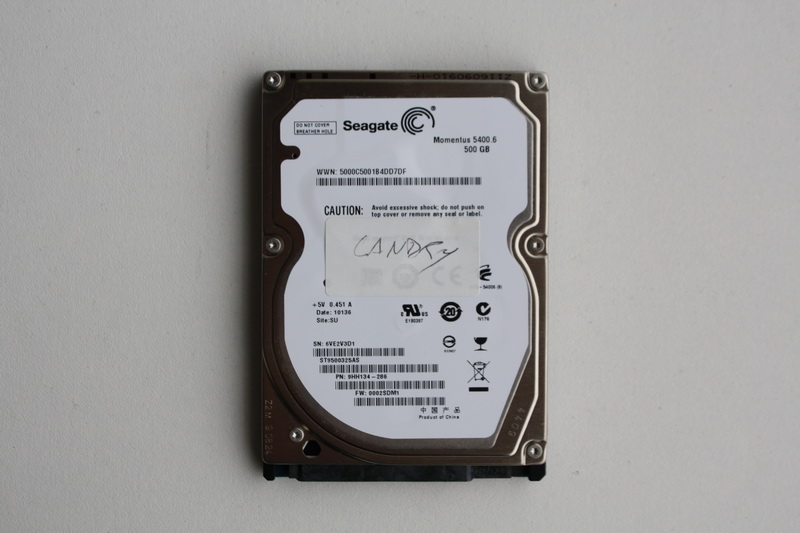 Disque SATA 2"1/2 Seagate 500 Go Disque SATA 2"1/2 Seagate 500 Go