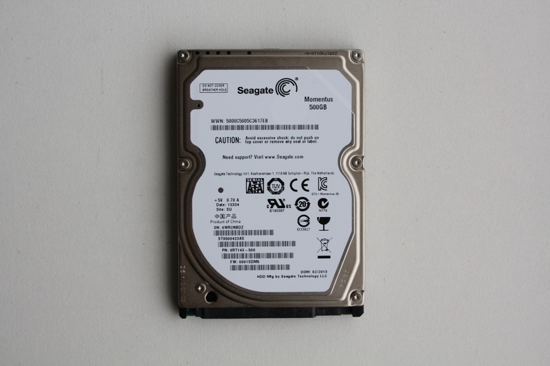 Disque SATA 2"1/2 Seagate 500 Go