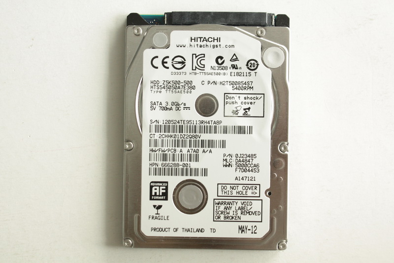 Disque SATA 2"1/2 Hitachi 500 Go