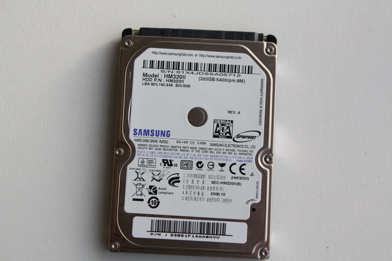 Disque SATA 2"1/2 Samsung 320 Go