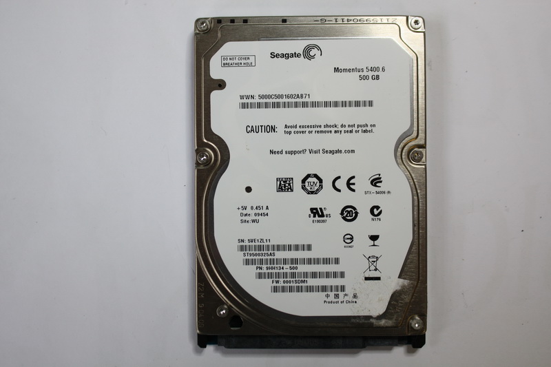 Disque SATA 2"1/2 Seagate 500 GB