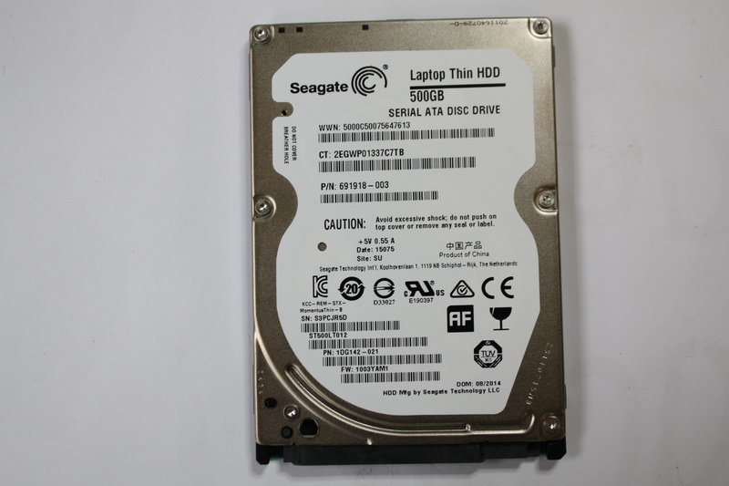 Disque SATA 2"1/2 Seagate 500 GB