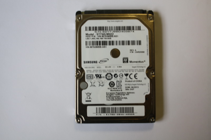 Disque SATA 2"1/2 Samsung 750 GB
