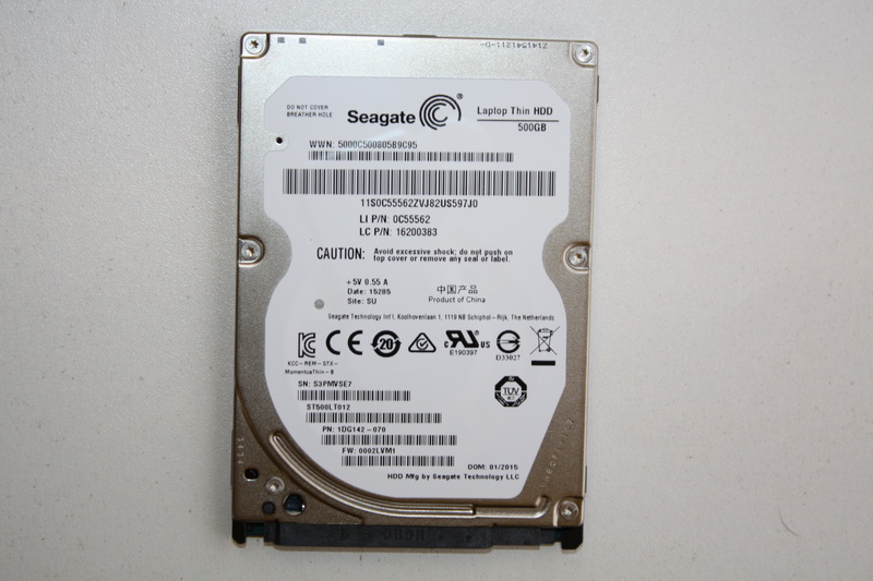 Disque SATA 2"1/2 Seagate 500GB