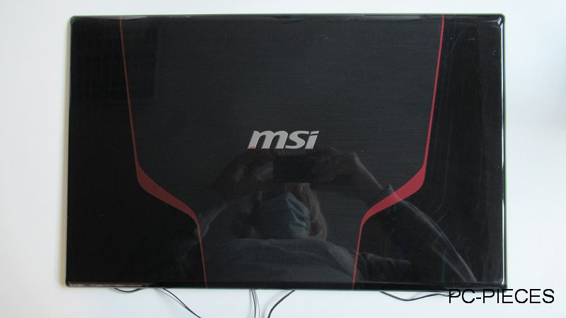 Plasturgie arriere ecran MSI GE 70