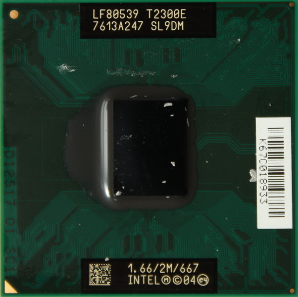 Processeur MSI Megabook L745