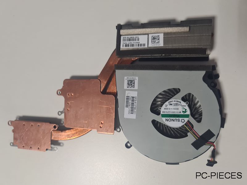 Ventilateur et refroidissement HP Pavilion 17-N105NF Ventilateur et refroidissement HP Pavilion 17-N105NF